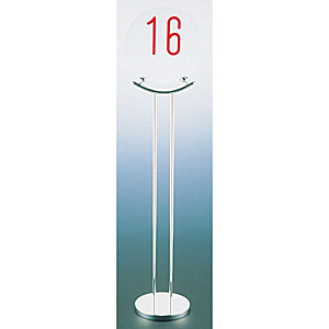�O��Y�� YUKIWA UK 18-8 �X�e�����X �e�[�u���i���o�[�X�^���h U�^ �v���[��