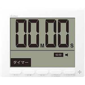 ���ʎ��v�t�^�C�}�[ �O���b�T  �z���C�g T-581WT