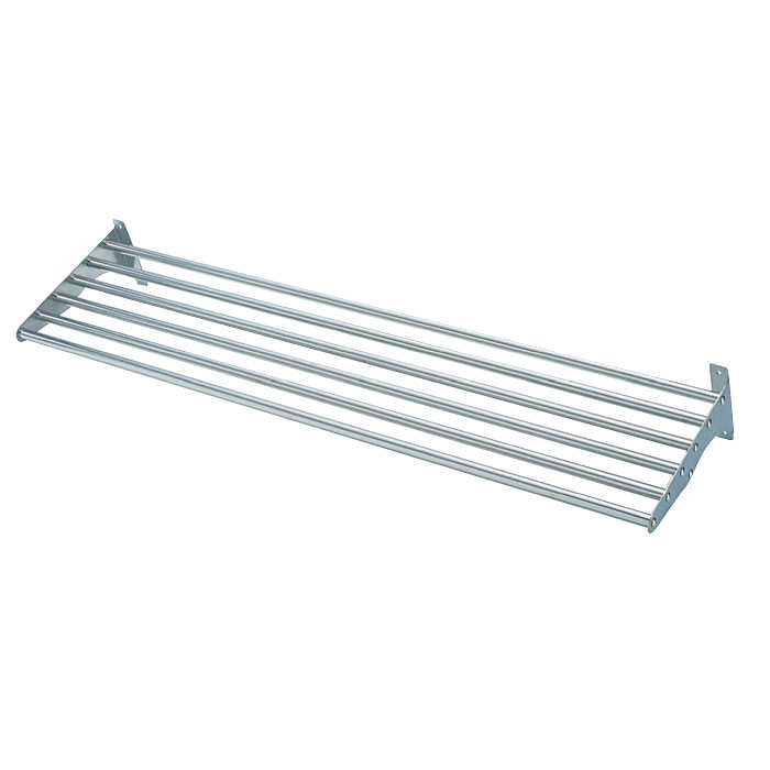 パイプ棚 1200x250x200 田窪工業所 水切棚 パイプ棚 Sタイプ 2段 幅1200×奥行250×高さ