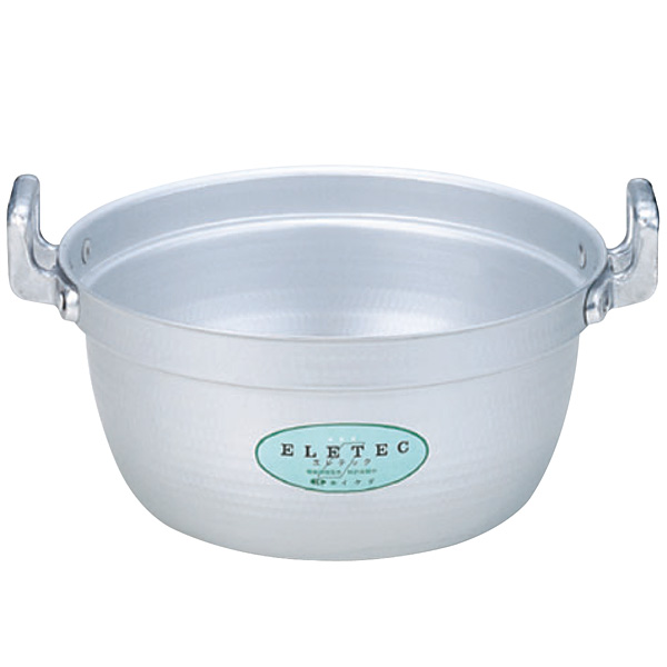 エコクリーン アルミ エレテック 寸胴鍋 36cm イケダ エコクリーン エレテック寸胴鍋 36cm アルミ・ステンレス 日本