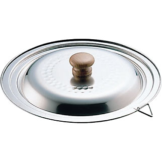 18-0 ステンレス 雪平鍋用 兼用蓋 YH9498 φ222mm - 調理器具のSHOKUBI