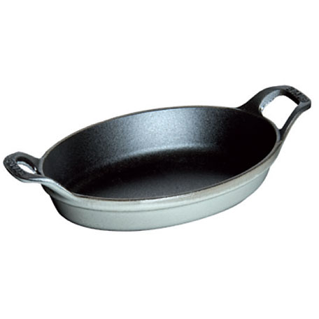 ストウブ STAUB ミニ オーバル ディッシュ　15cm　黒　4枚セット ストウブ staub ミニ オーバルディッシュ 15cm 黒 1301323 日本正規品