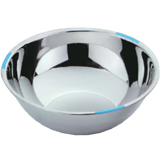 18-8 ステンレス 厚手ミキシングボール カラーアクセント ブルー 13cm