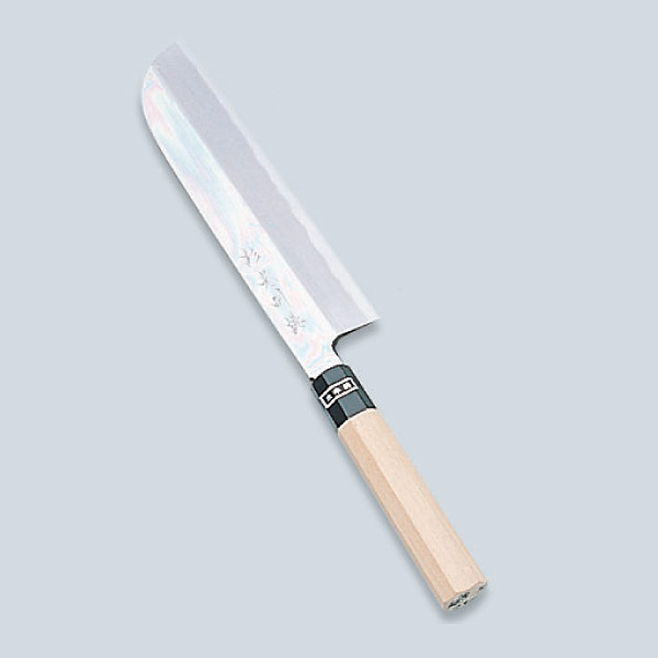 杉光 和庖丁 青鋼 鏡面仕上 鎌型薄刃 18cm - 調理器具のSHOKUBI