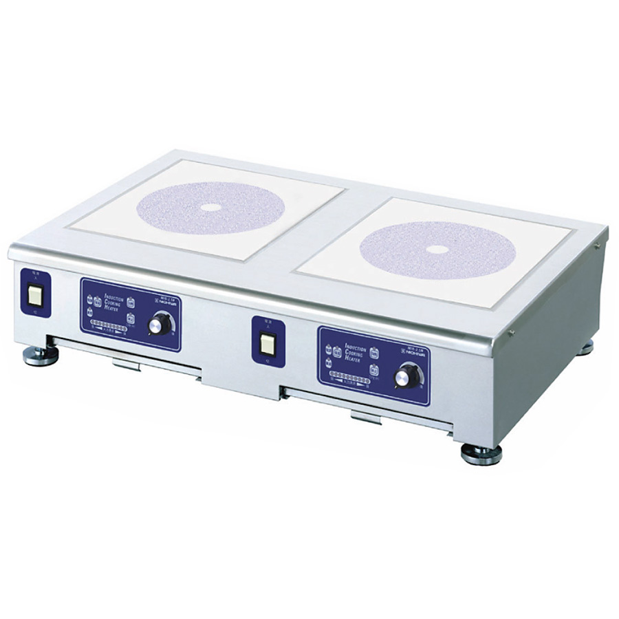 電磁調理器 MIR-2.5NTW 2連 調理器具のSHOKUBI