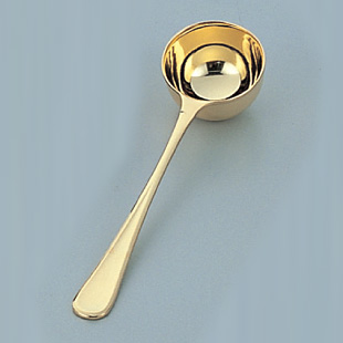 18-10 ステンレス コーヒーメジャースプーン ゴールド 5cc - 調理器具