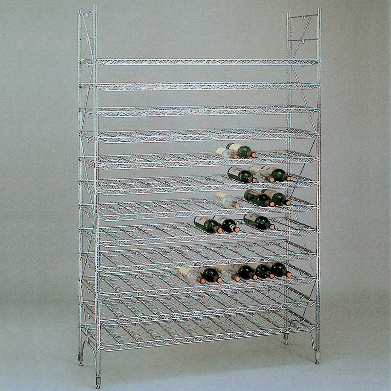 エレクター スタンダードタイプ ワインシェルフ 8段セット 幅1,213mm