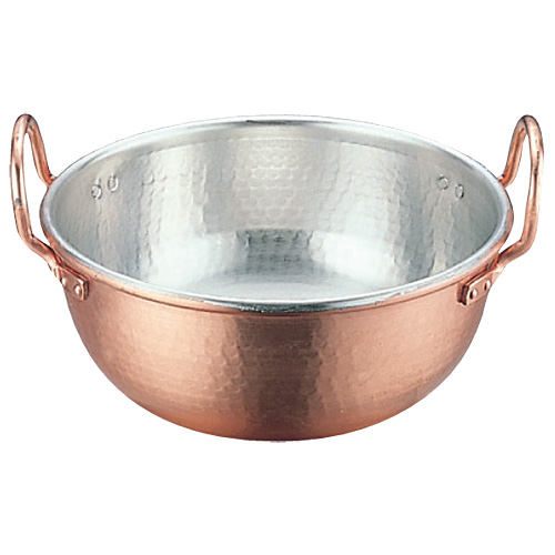 銅 サワリ鍋 39cm - 調理器具のSHOKUBI