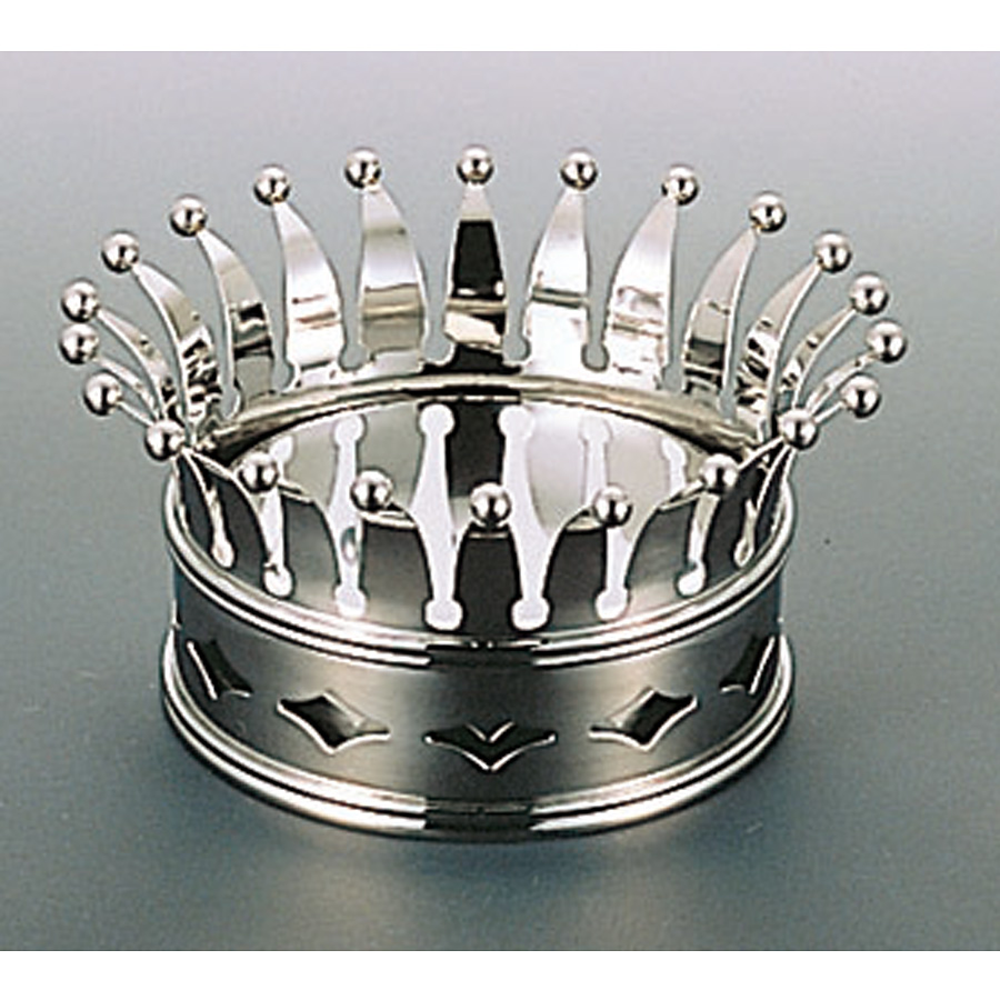 王冠 イメージ 三宝産業 YUKIWA UK 18-8 ステンレス 王冠 特大 - 調理器具のSHOKUBI