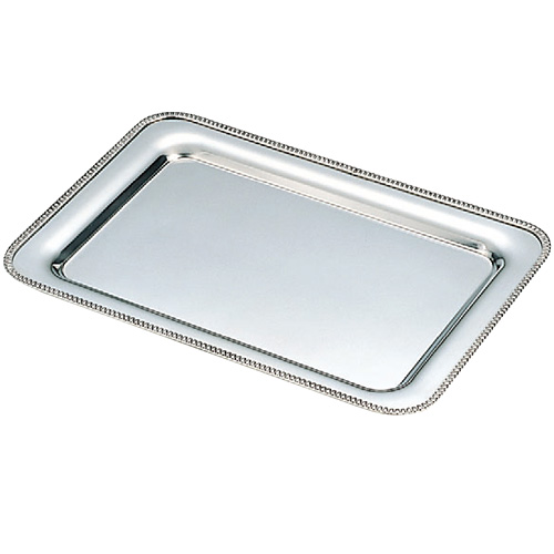 スギコ 18-8 ステンレス 角盆 SG渕 SH-0222-S 22インチ - 調理器具の