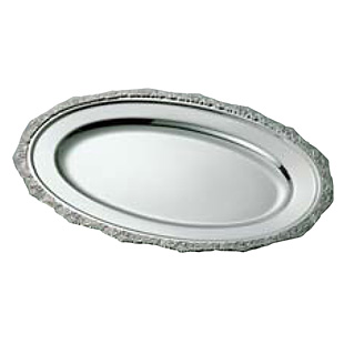 和田助製作所 SW 18-8 ステンレス 小判皿 ローズ 940×650mm 36インチ