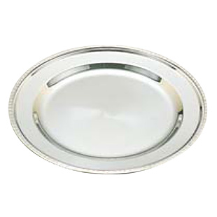 IKD 18-8 ステンレス 丸皿 さざ波 φ505mm 20インチ - 調理器具のSHOKUBI