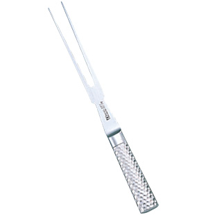 片岡製作所 ブライトM11プロ 手研本刃付き ミートフォーク 焼入 M1171