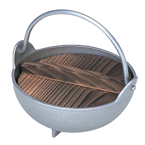 アルミ電磁用いろり鍋 27cm 遠藤商事 アルミ いろり鍋 電磁用 27cm - 調理器具のSHOKUBI