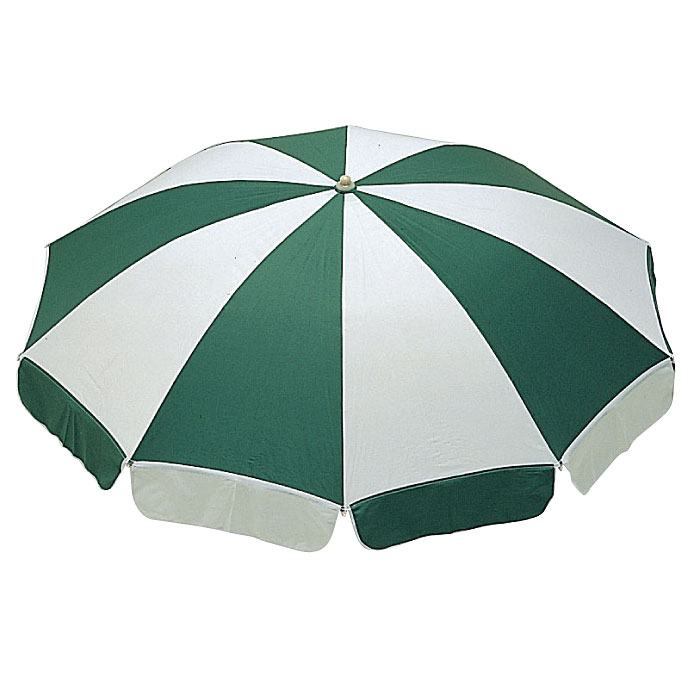ガーデンパラソル 緑+白 MZ-591-021 - 調理器具のSHOKUBI