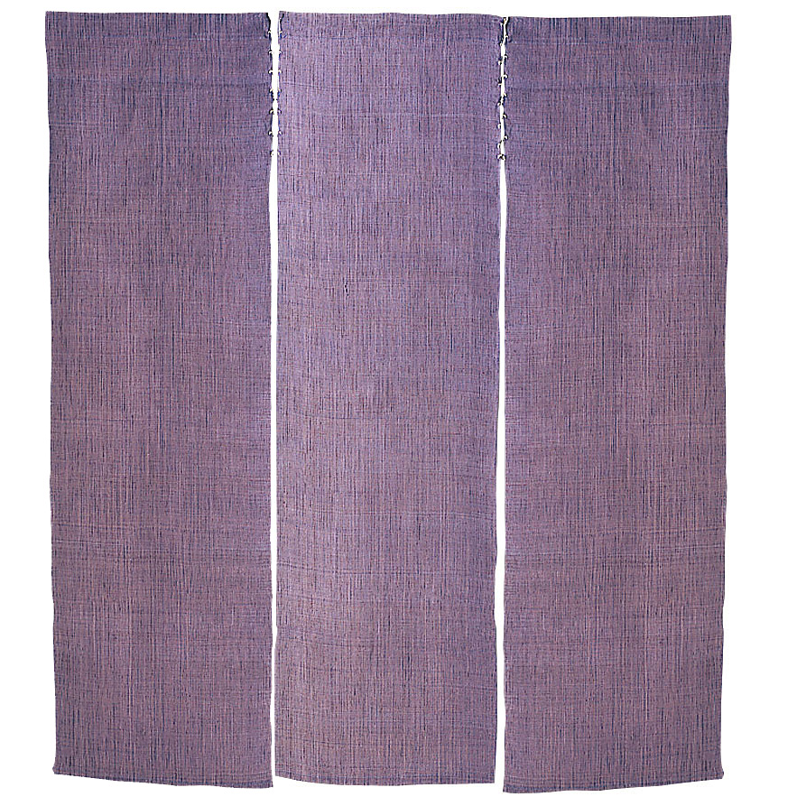 色染 麻のれん 3連 132×150cm - 調理器具のSHOKUBI