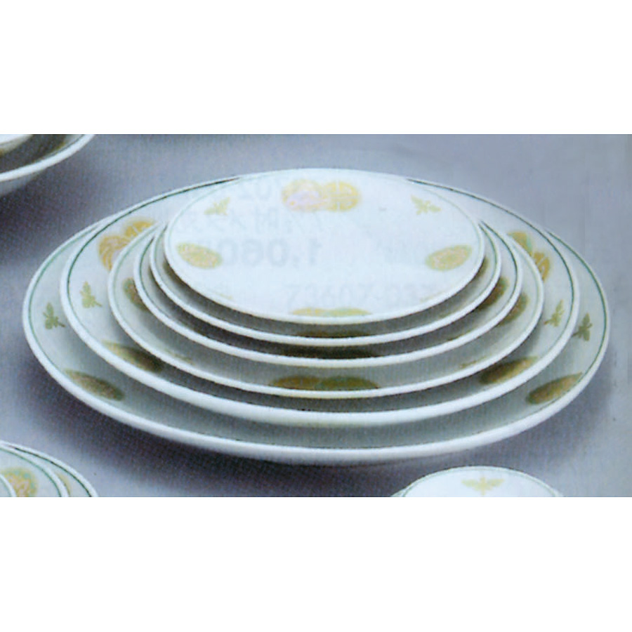 中華料理用食器 清楽 7 1/2吋 メタ皿 79355-189 - 調理器具のSHOKUBI