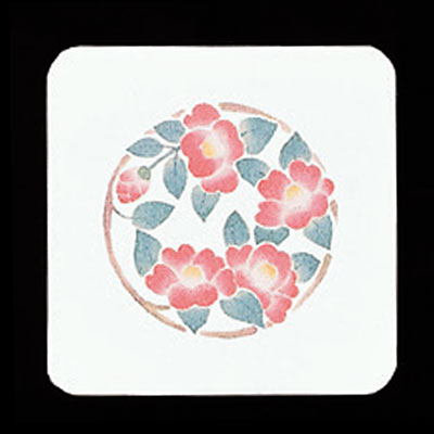 花雅コースター 100枚入 CO-22 椿/12～2月 - 調理器具のSHOKUBI