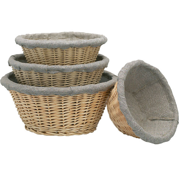 マトファー 発酵カゴ クロス付き 118511 φ240×H125mm - 調理器具のSHOKUBI