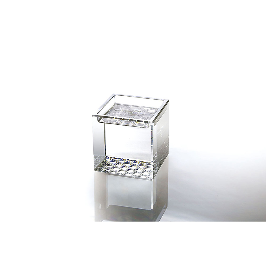 各務満☆ 校倉 四角鉢 クリスタル 各務満☆ 校倉 四角鉢 クリスタル