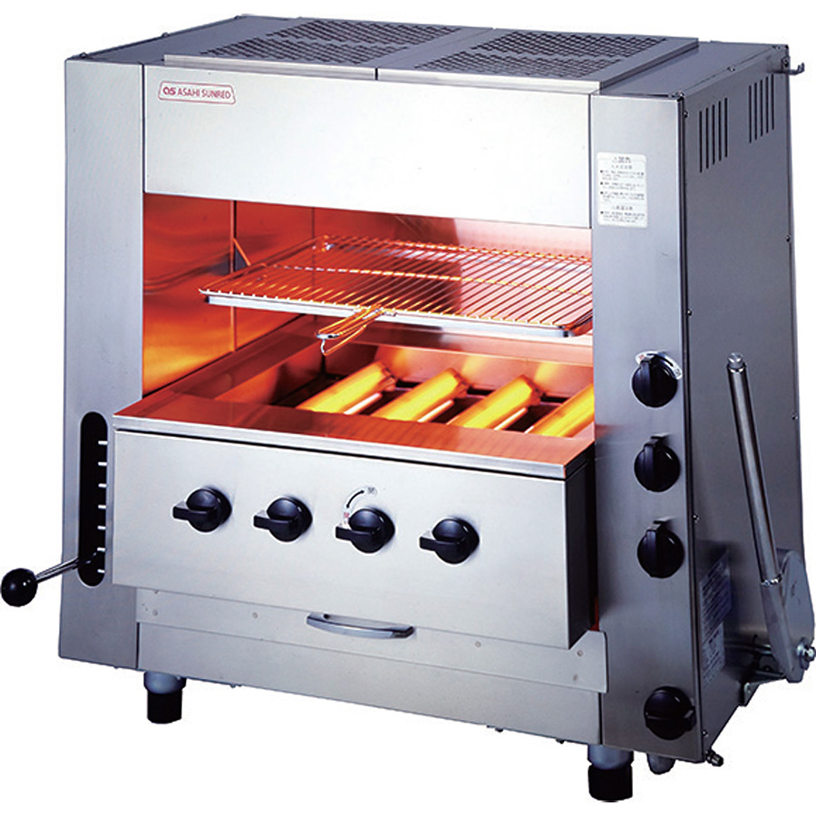 赤外線グリラー NEW武蔵 同時両面式 都市ガス＜13A＞ SGR-N65 幅840mm