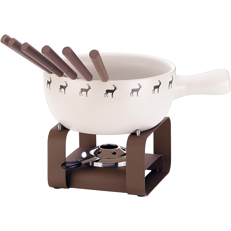 ケラ チーズフォンデュセット ヘンリック 16662 6人用 - 調理器具のSHOKUBI