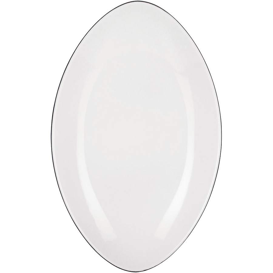 未使用 希少 レイノー オーバル ホワイト プレート スクエア ピュア フラットプレートオーバル | AXCIS ONLINE