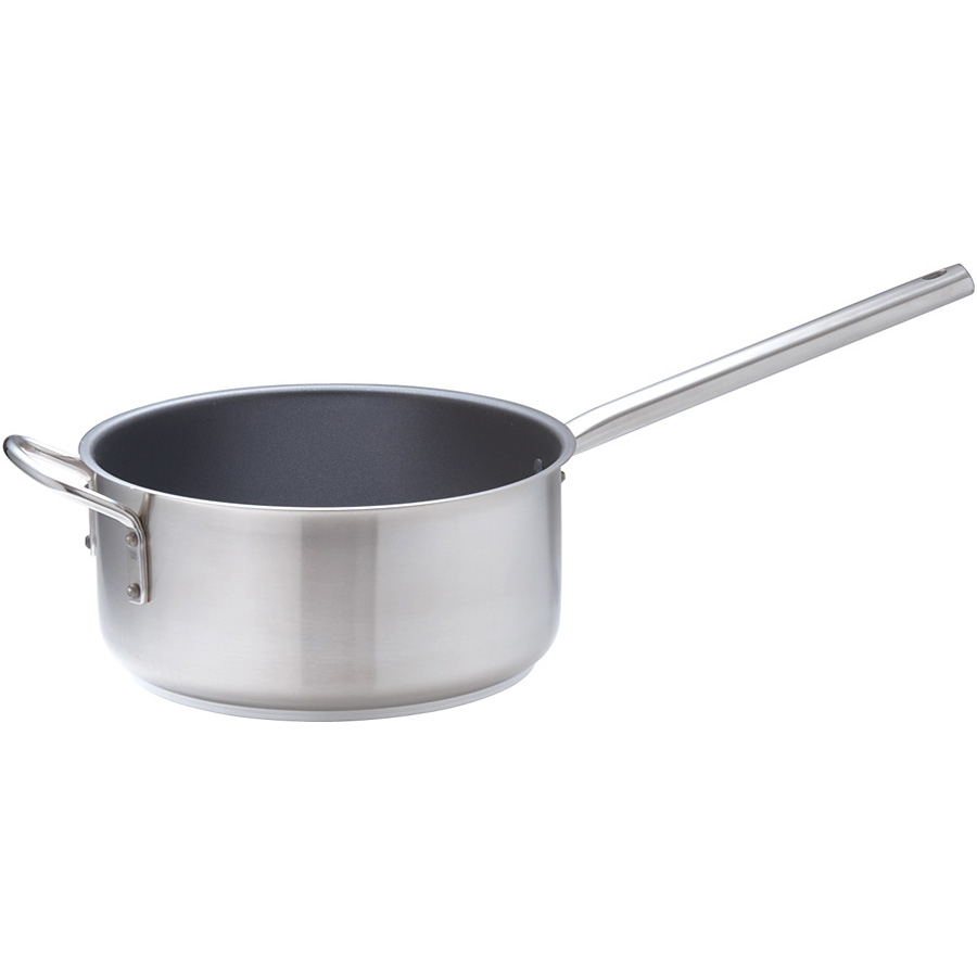 Muranoインダクション テフロンセレクト18-8 片手深型鍋(蓋無) 28cm /9-0008-0105/業務用/新品 Murano ムラノ インダクション IH テフロンセレクト18-8 半寸胴鍋 (蓋