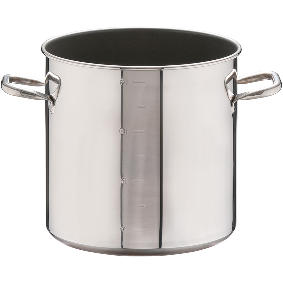 遠藤商事 SA パワーデンジ アルファ 寸胴鍋 目盛付 蓋無 27cm - 調理