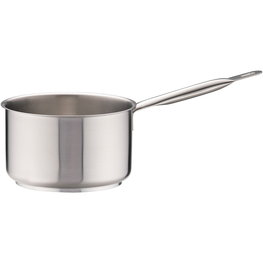 パデルノ グルメシリーズ 18-10 ステンレス 片手深型鍋 蓋無 1006-18