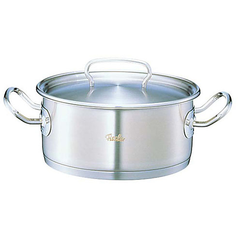 フィスラー NEWプロコレクション 18-10 ステンレス キャセロール 蓋付