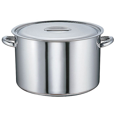 遠藤商事 SA モリブデン 半寸胴鍋 目盛付 内径42cm - 調理器具のSHOKUBI