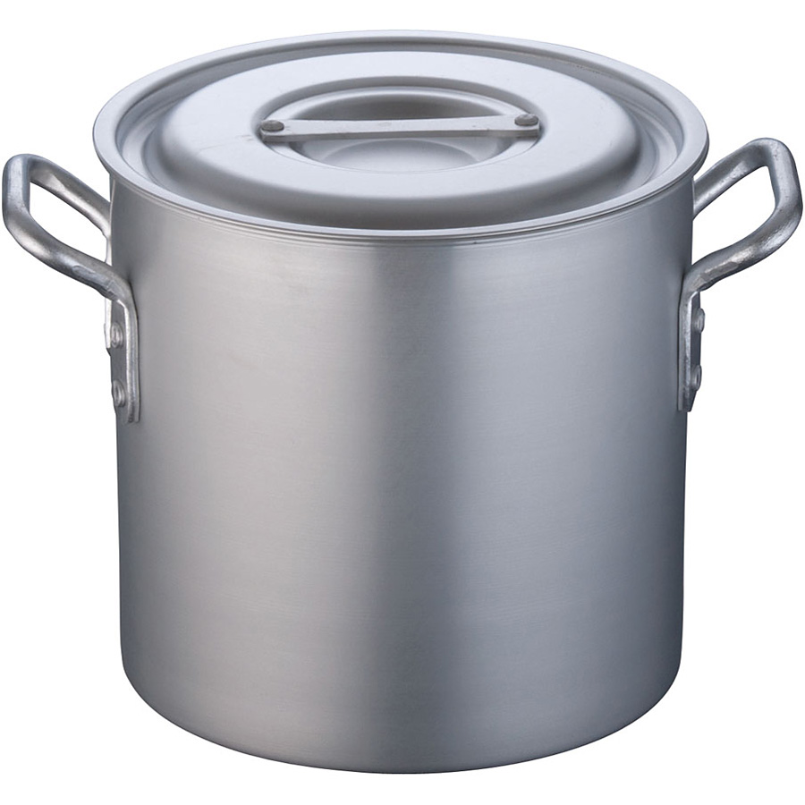 遠藤商事 TKG アルミニウム 寸胴鍋 目盛付 アルマイト加工 内径24cm