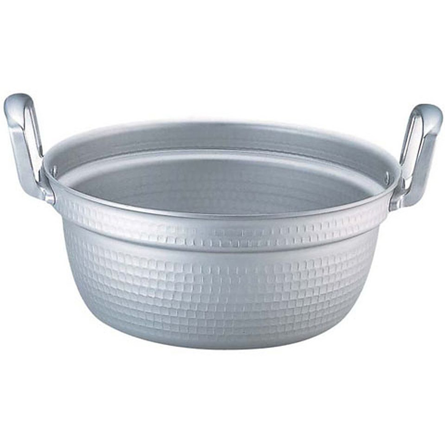 遠藤商事 TKG アルミ円付鍋 60cm 大鍋 段付鍋 料理鍋 業務用 遠藤商事 TKG アルミ 円付鍋 アルマイト加工 内径60cm - 調理器具のSHOKUBI