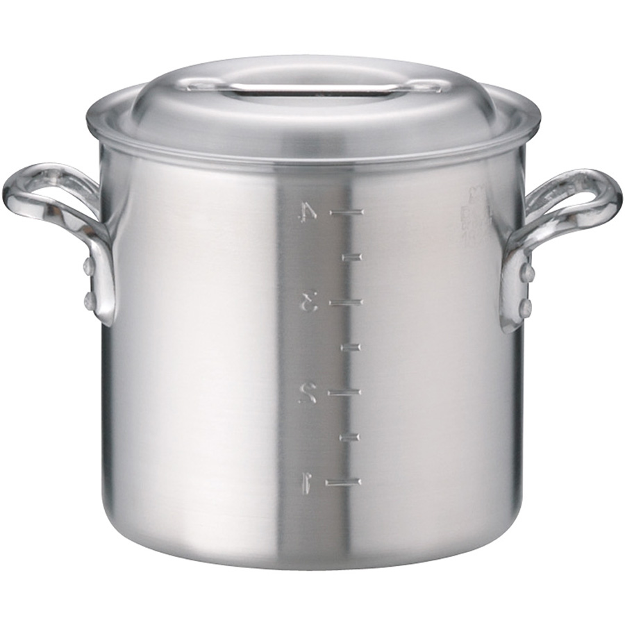 アカオアルミ DONシリーズ アルミ 寸胴鍋 内径18cm - 調理器具のSHOKUBI