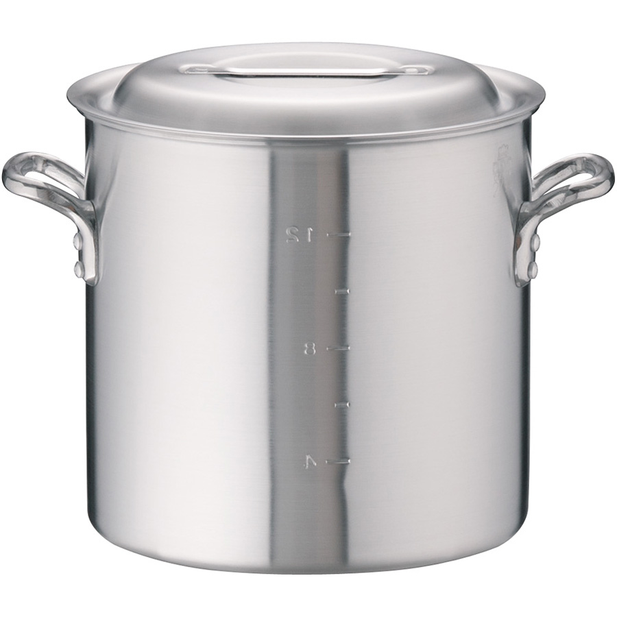 アカオアルミ DONシリーズ アルミ 寸胴鍋 内径27cm - 調理器具のSHOKUBI