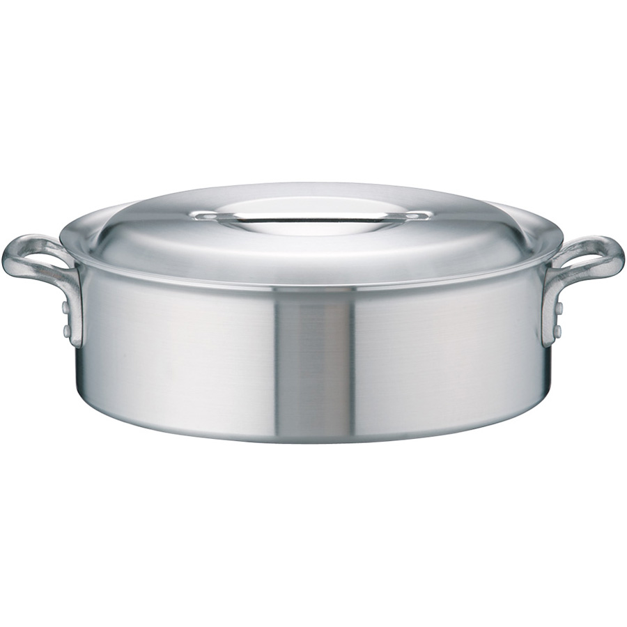 アカオアルミ DONシリーズ アルミ 外輪鍋 内径42cm - 調理器具のSHOKUBI