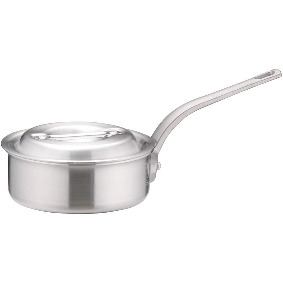 アカオアルミ DONシリーズ アルミ 片手浅型鍋 内径15cm - 調理器具の