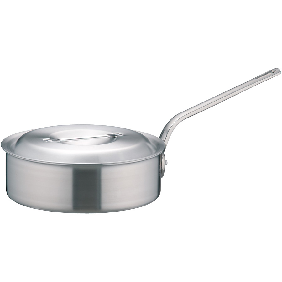 アカオアルミ DONシリーズ アルミ 片手浅型鍋 内径33cm - 調理器具の