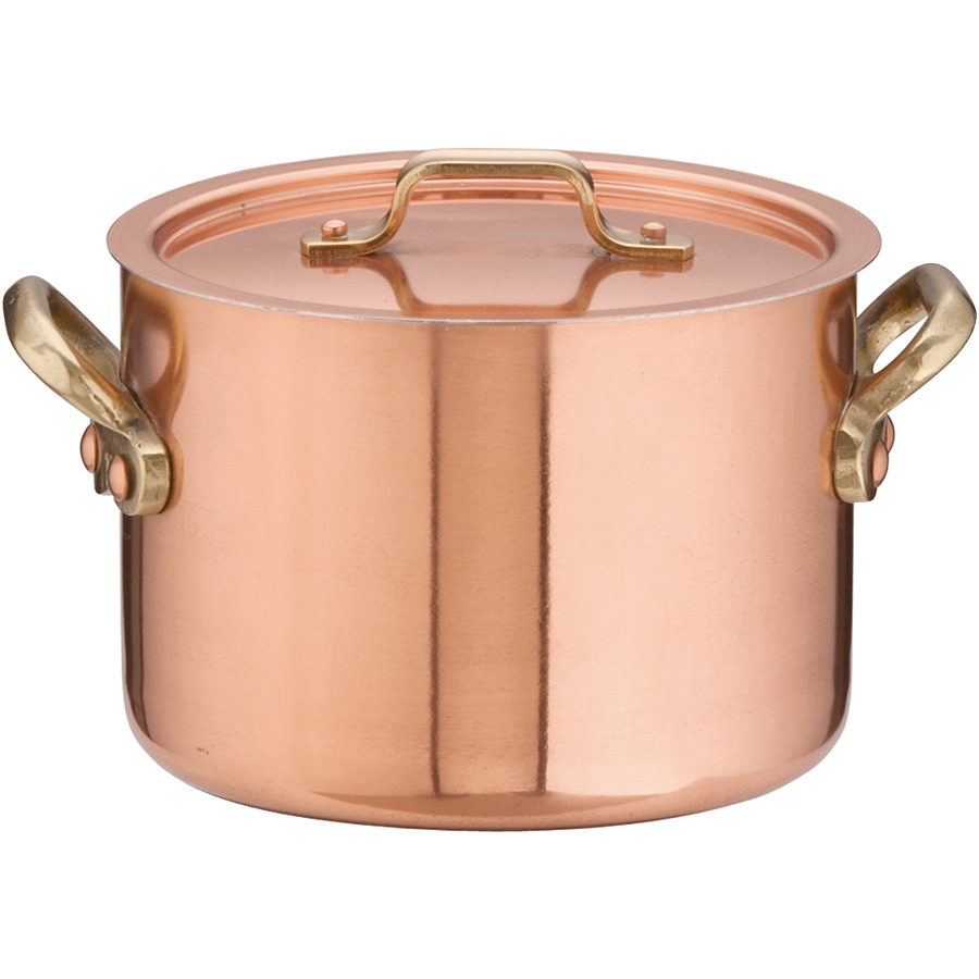 遠藤商事 SA エトール 銅 半寸胴鍋 15cm - 調理器具のSHOKUBI