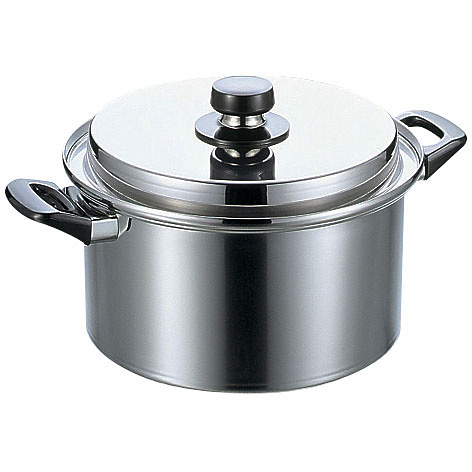 フジノス IHマスタートップ24cm両手深鍋 157126 フジノス IHマスタートップ24cm両手深鍋 157126 ヨシカワ シーズ