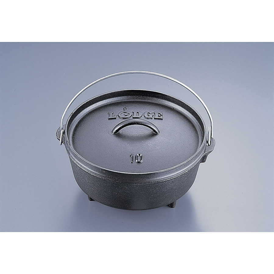 中古 Lodge ダッチオーブン 12インチディープ　ルイス&クラーク 中古 Lodge ダッチオーブン 12インチディープ ルイス&クラーク ○LODGE