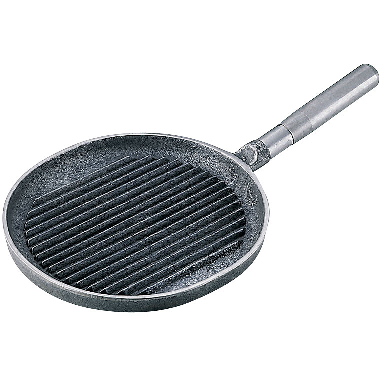 詰替え 厨房用品 調理器具 鉄柄小判ステーキパン