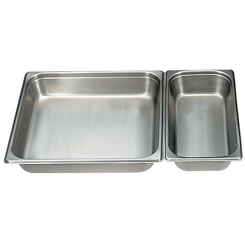 懐かしい！ハンデ30を切ったら本間　10インチ 本間製作所 KOINU 18-8 ステンレス ホテルパン 2 1/1サイズ 85114 深さ