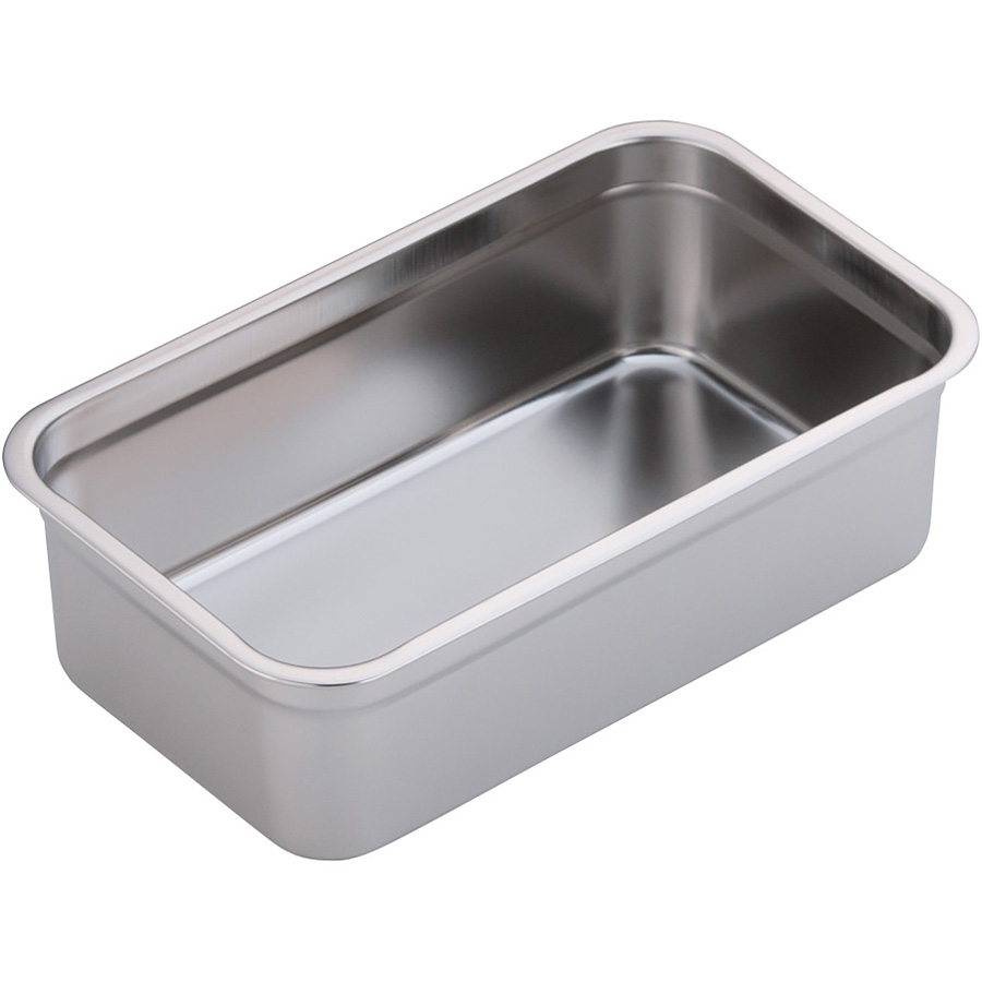 本間冬治工業 弁慶 18-8ステンレス 長バット 深型 28型 - 調理器具の