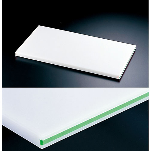 住友 抗菌 プラスチック まな板 カラーライン付 500×270mm SSOOL 緑 - 調理器具のSHOKUBI