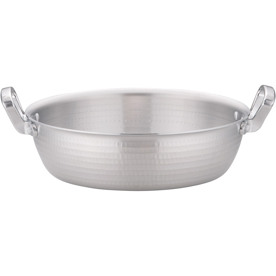 アカオアルミ DONシリーズ アルミ 打出揚鍋 33cm - 調理器具のSHOKUBI