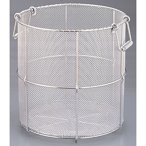 遠藤商事 業務用 半円スープ取りざる 39cm用 18-8ステンレス