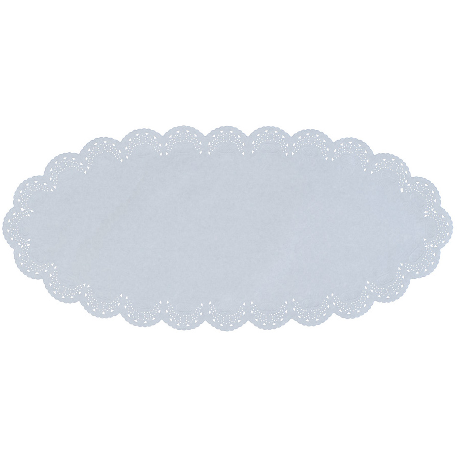 レースペーパー小判型(300枚入) 魚皿用 24号 遠藤商事 レースペーパー 小判型 24号⁄魚皿用 300枚入り - 調理器具の