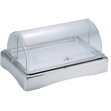 KINGO ビュッフェ ステンレス 角チェーフィング ポリカーボネイト